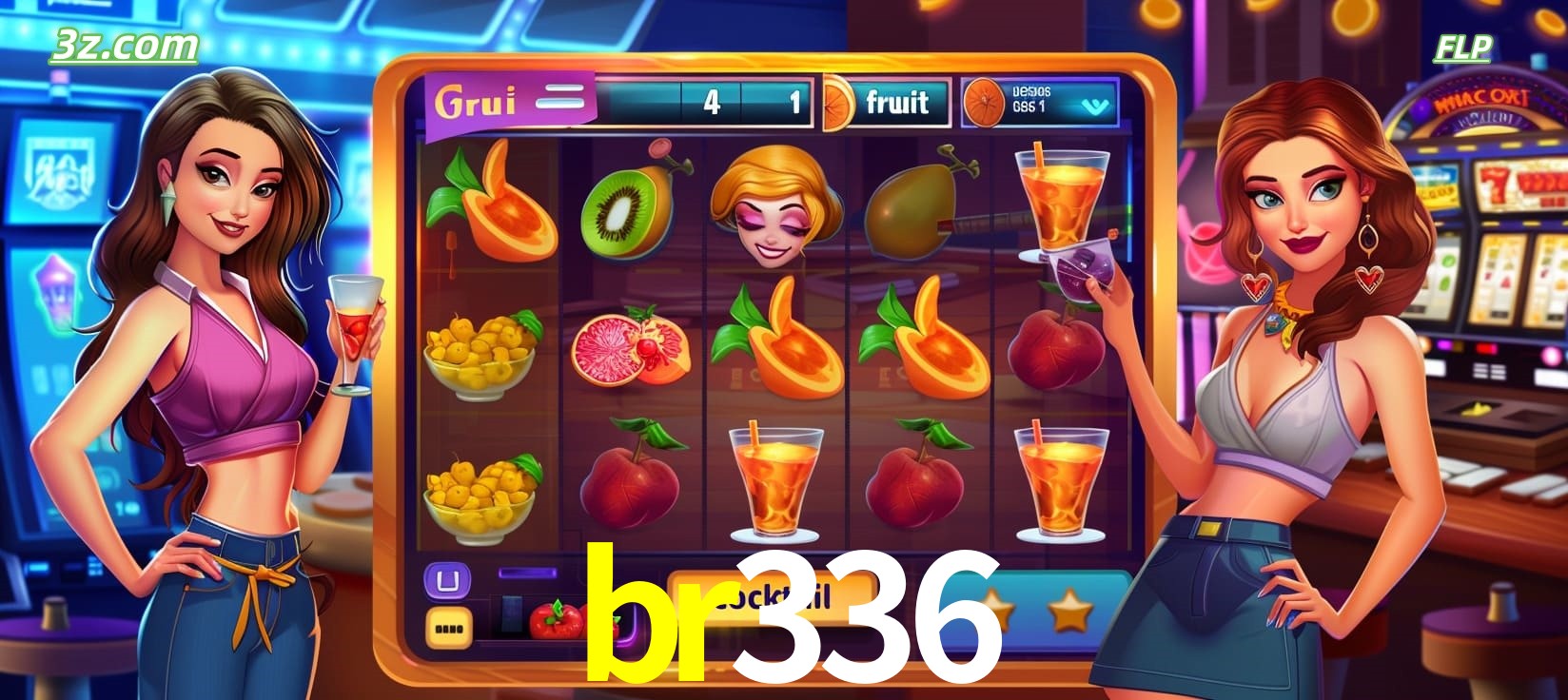 br336 cassino online com caça-níqueis de frutas e coquetéis coloridos